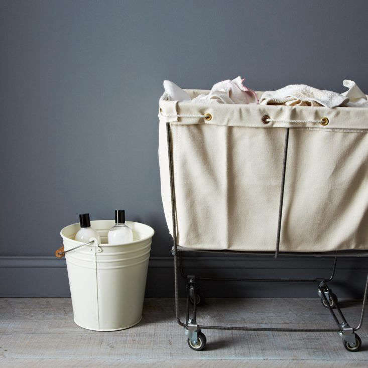 Laundry basket clearance canvas