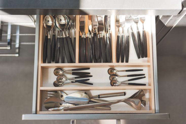 Storing silverware on sale