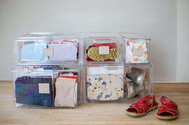 Hand Me Down Kids Clothes Storage Ideas & Organizing Tips