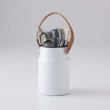 Nicolai Paper Towel Holder in Natural Brass by Schoolhouse