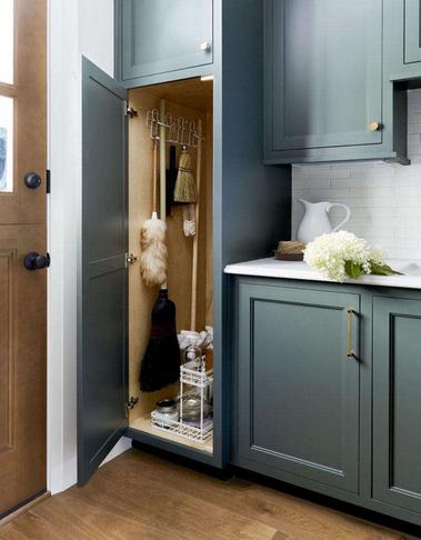 A Hard-Working Mudroom and Pantry Designed by Emily Henderson